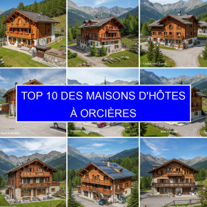 Top 2 des Maisons d'hôtes à Orcières