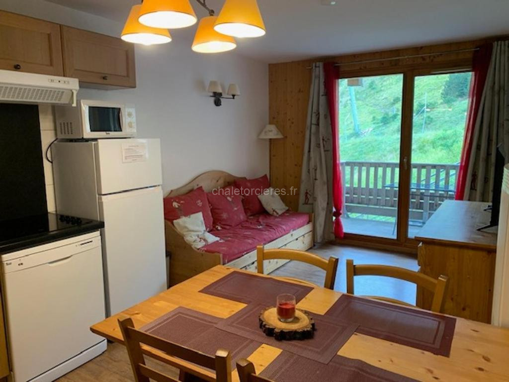 Photo de Orcières Merlette: Appart 2 pièces, Parking, Piscine, WiFi - FR-1-636-232