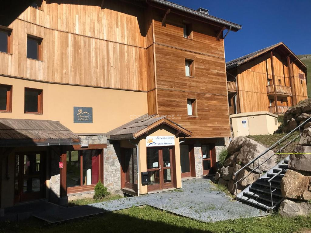 Photo de T2 skis aux pieds Les Terrasses de la Bergerie