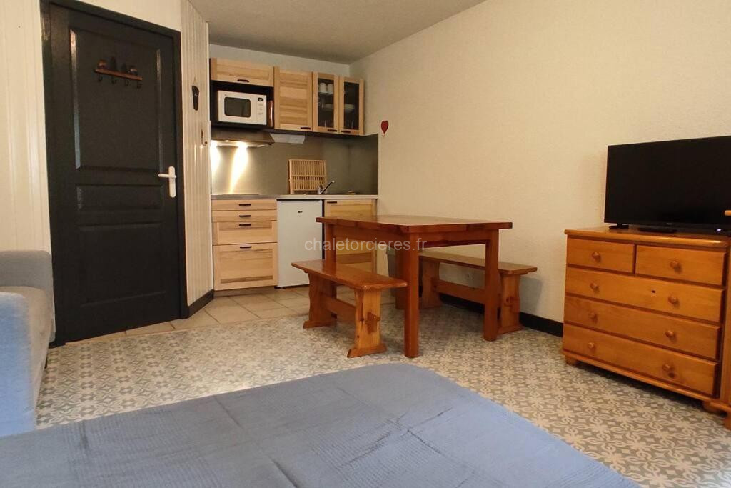 Photo de Studio spacieux au pied des pistes sans vue