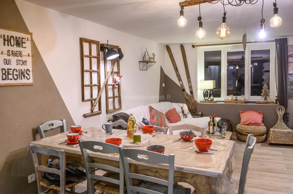 Appartement spacieux à Orcières – Vue sur la montagne