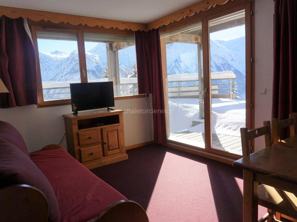 Appartement 2P Cabine, 6 pers, Parking, Wifi, Proche Pistes et Commerces à Orcières