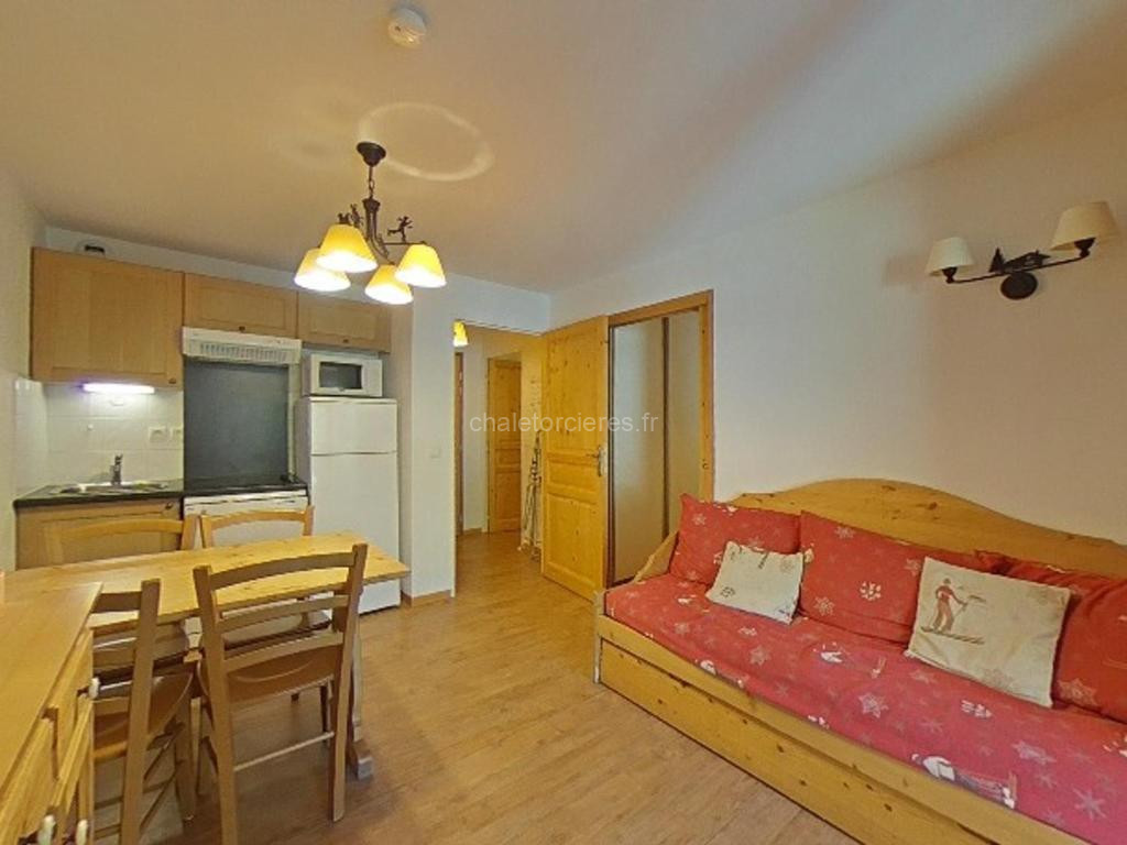 Appartement 2 pièces pour 4 pers, proche pistes, wifi, parking, piscine, Orcières Merlette